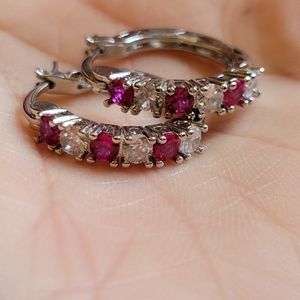 Circle Stud Earrings